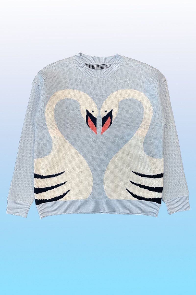 Swan Knit sweater Miss Sparkling
